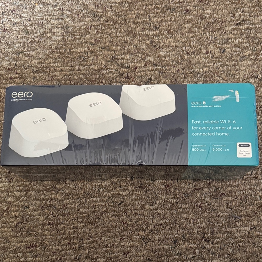 eero 6 White Wireless Router System